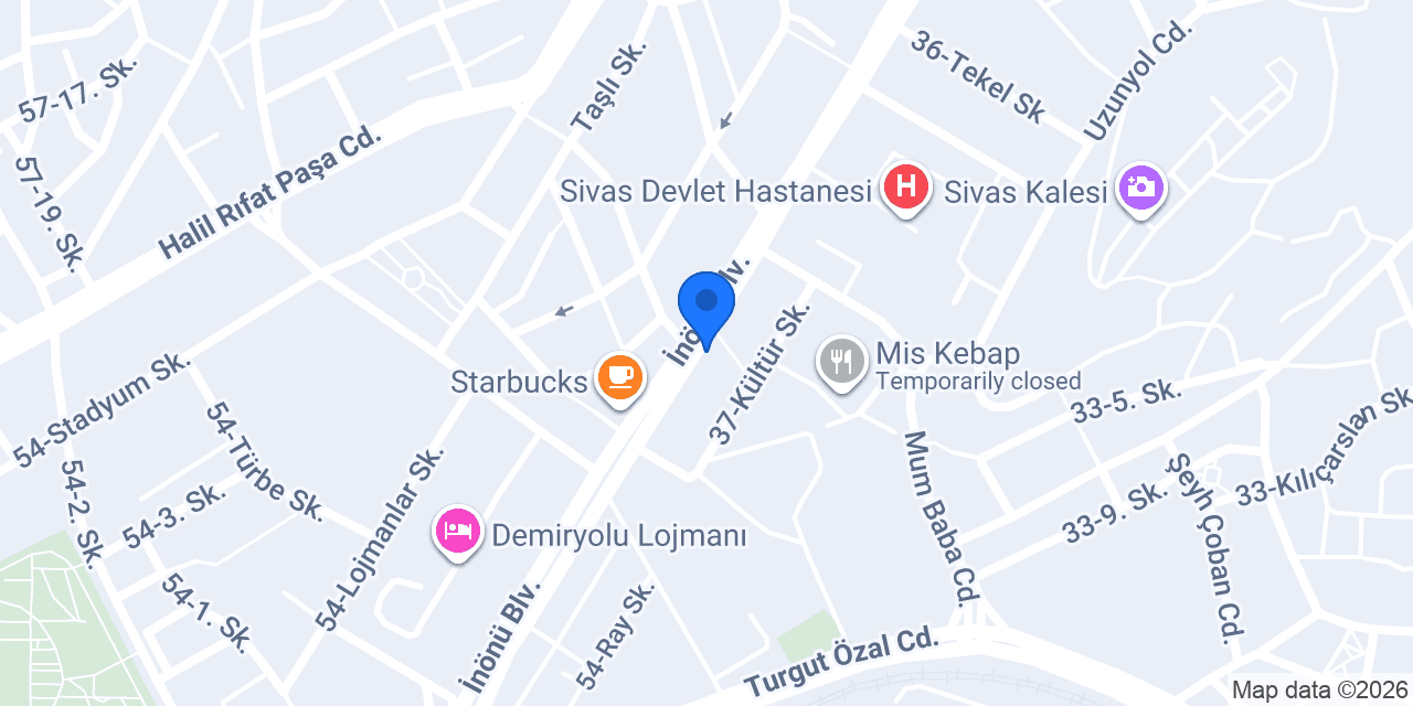 Korkmaz Emlak konumu
