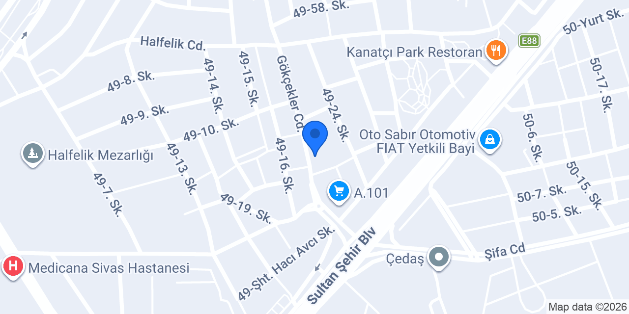 Eylül Pastanesi konumu