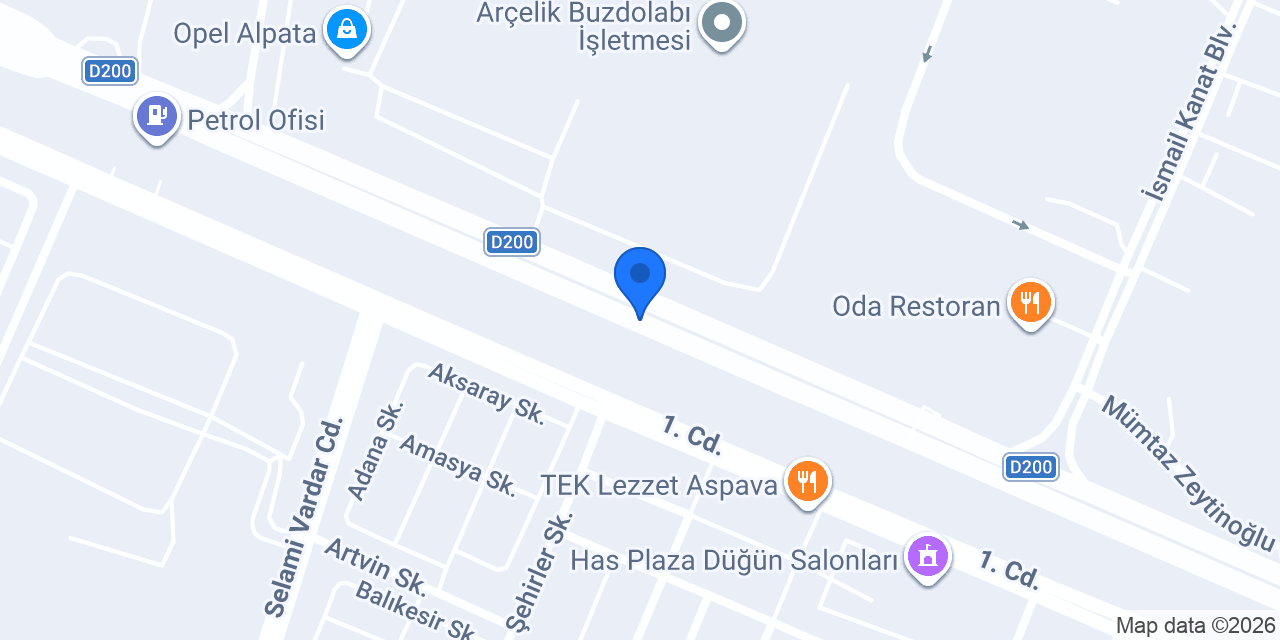 Arda Tır Pazarı konumu
