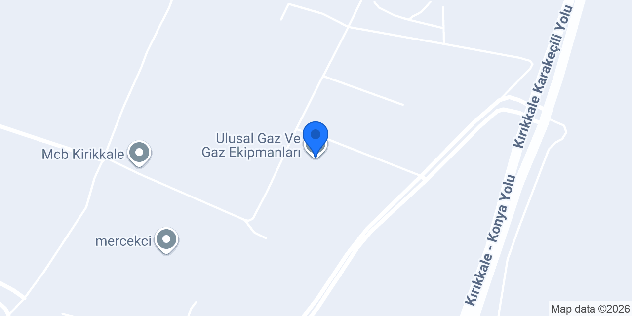 Ulusal Gaz Ve Gaz Ekipmanları konumu
