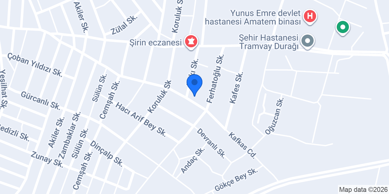 Biricik Oto Lastik konumu