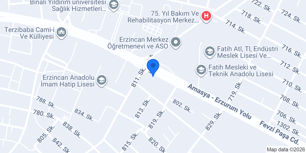 Erzincan börekçisi& unlu mamulleri konumu