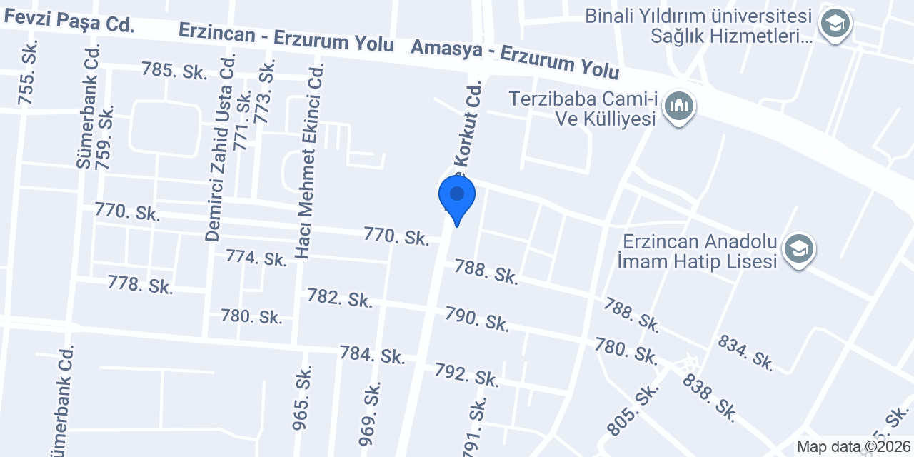 BARAN YAPI MARKET konumu