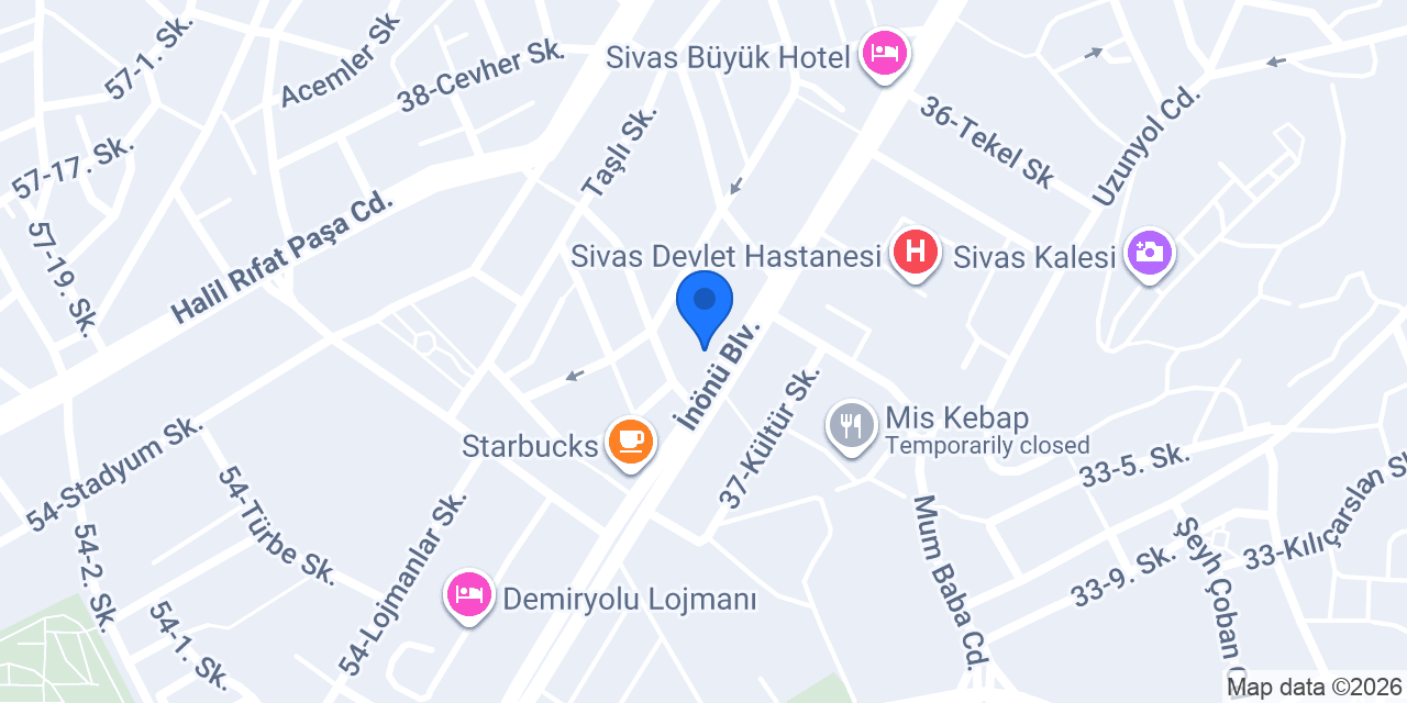 Kral Künefe konumu