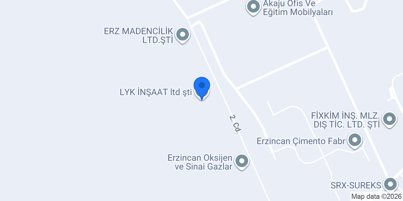 LYK İNŞAAT ltd şti. konumu