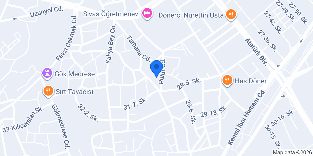 Sivas Tur konumu