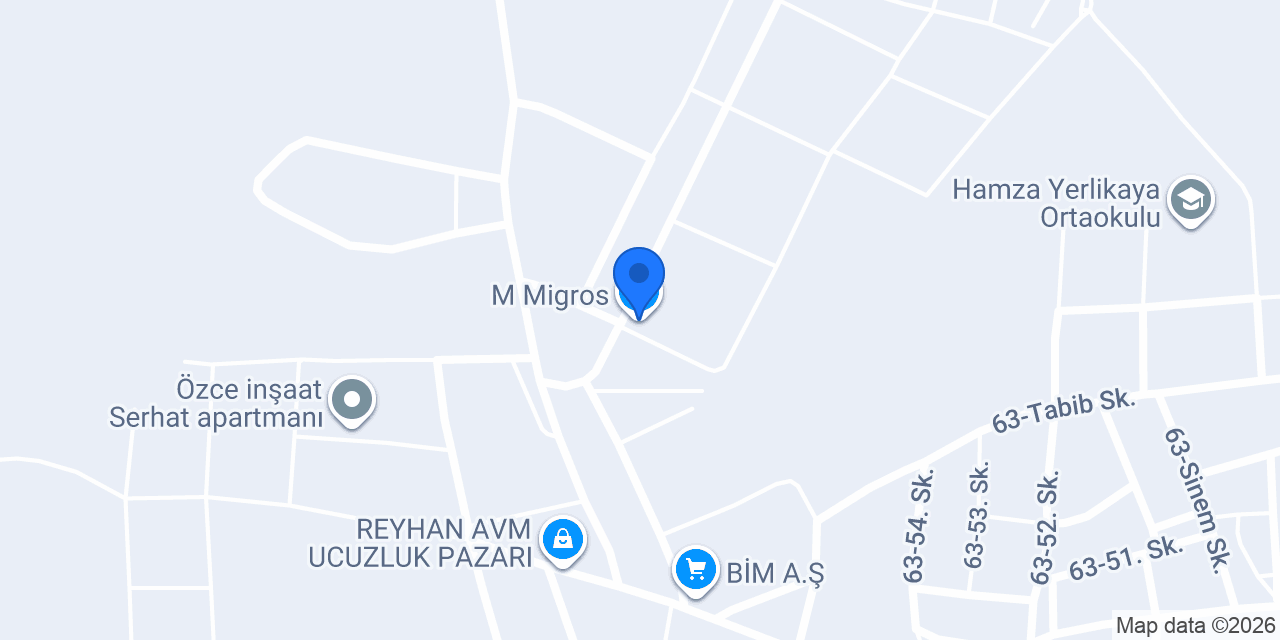 M Migros konumu