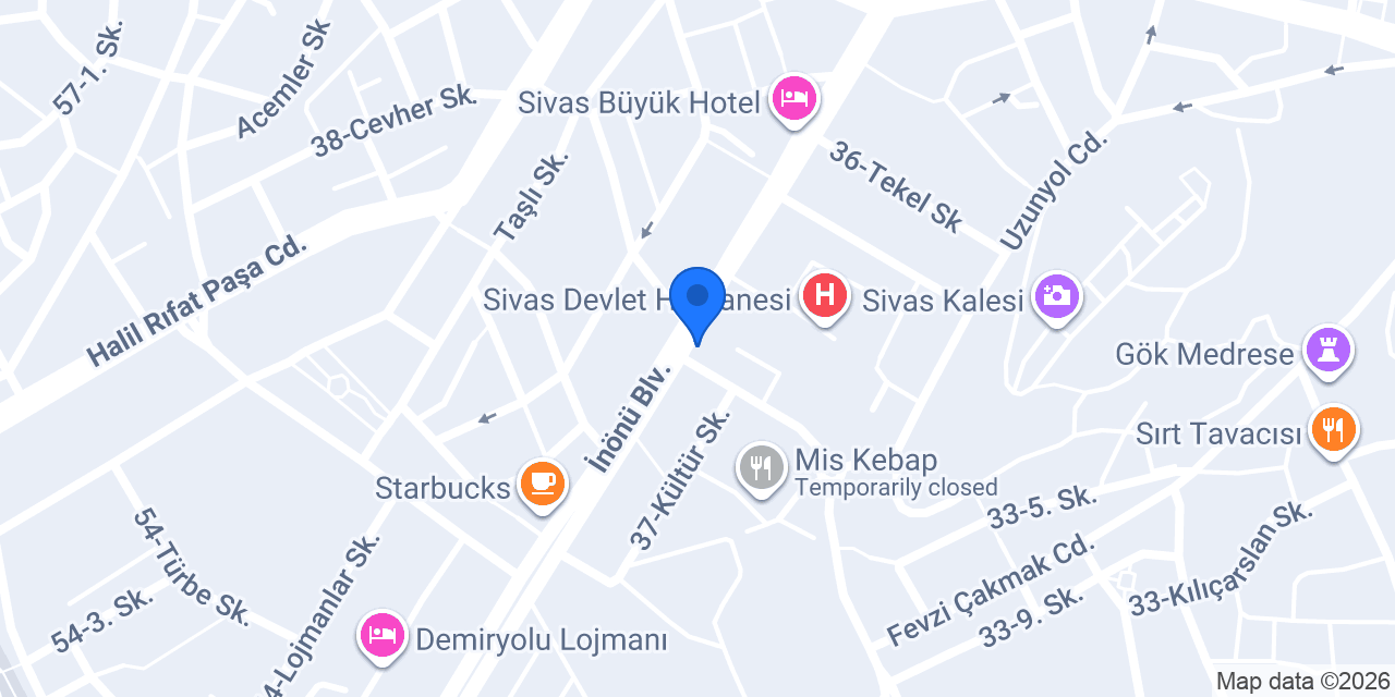ÇAĞLA büfe sivas konumu