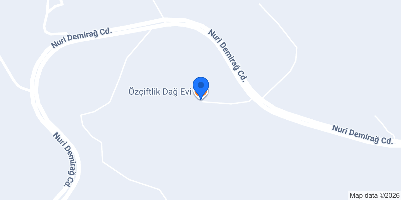 Özçiftlik Dağ Evi konumu