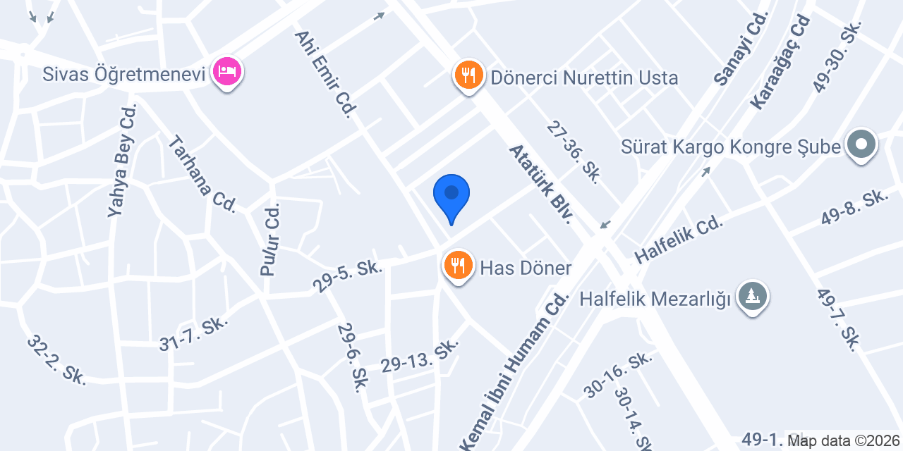 Elit Pide Fırını konumu