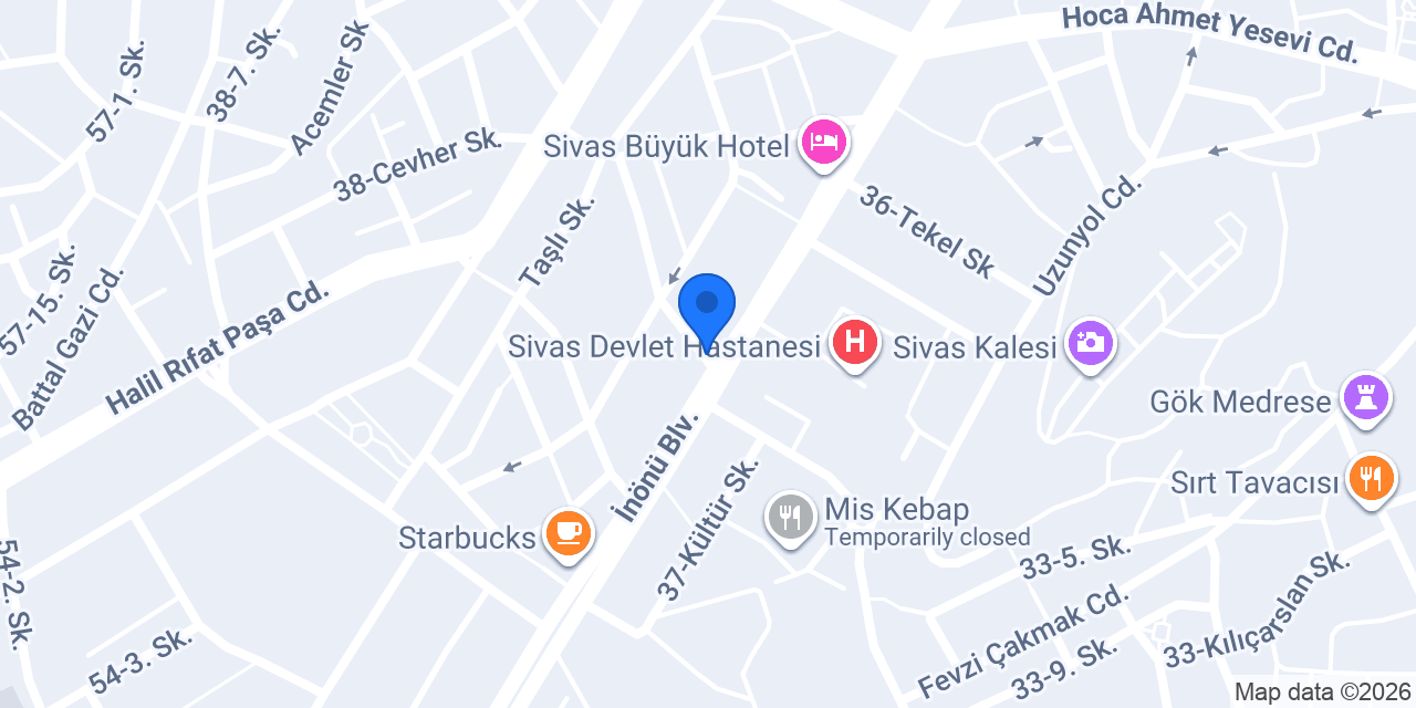 Sivas Ebru Çiçek Ve Çikolata konumu