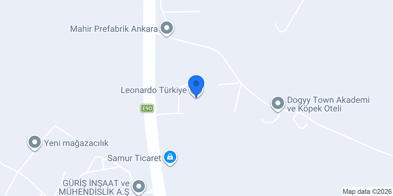 Leonardo Türkiye konumu