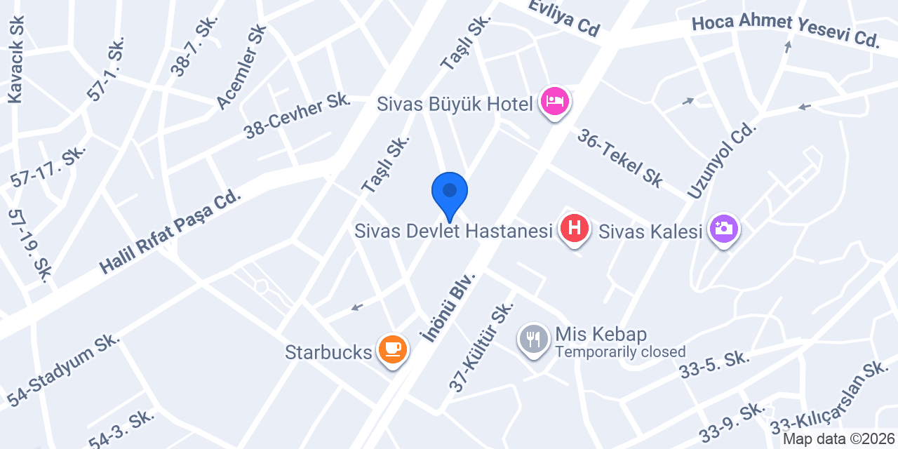 Mackbear Coffee Co. Sivas konumu