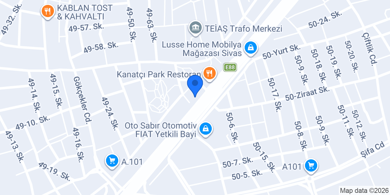 Elit Turizm konumu