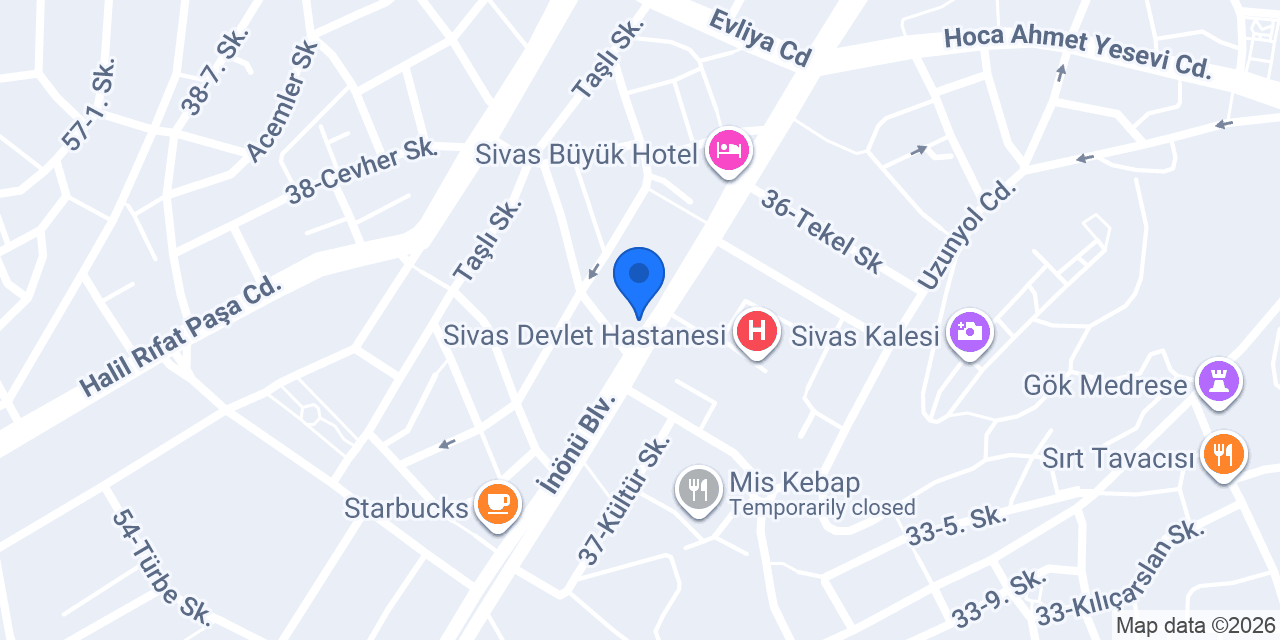 Divan Pastanesi konumu