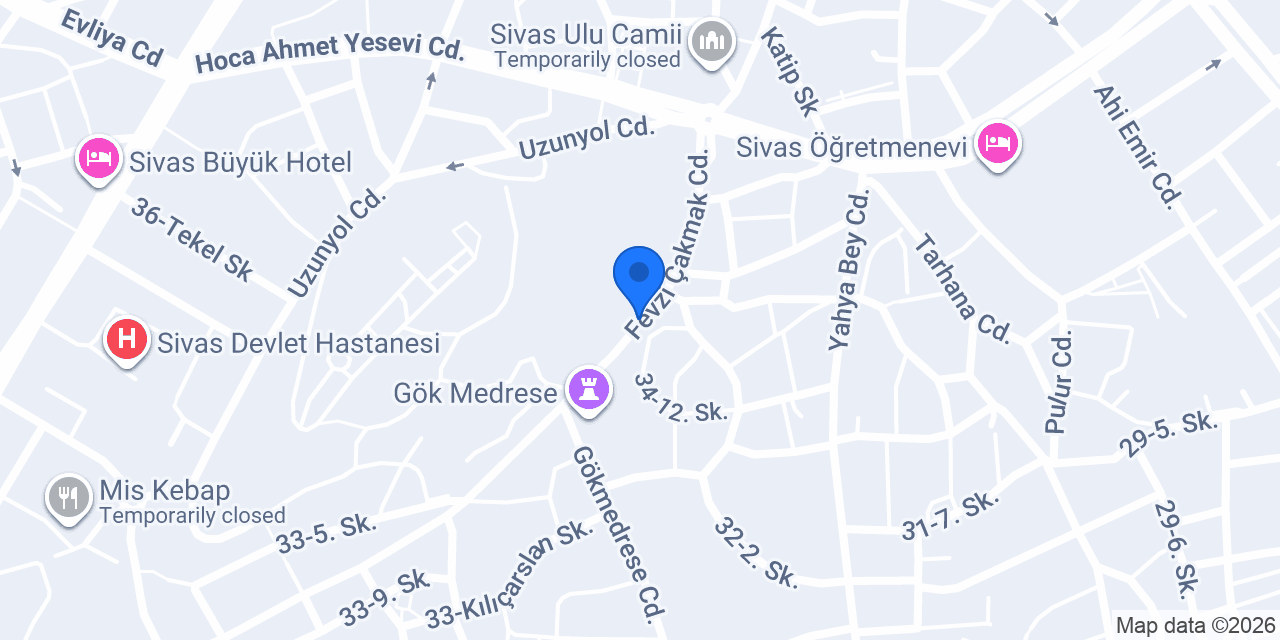 Güzkar İnşaat konumu