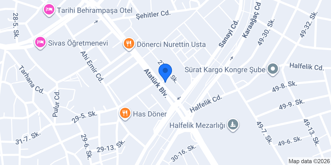 Diş Hekimi Serkan Çiftçi konumu