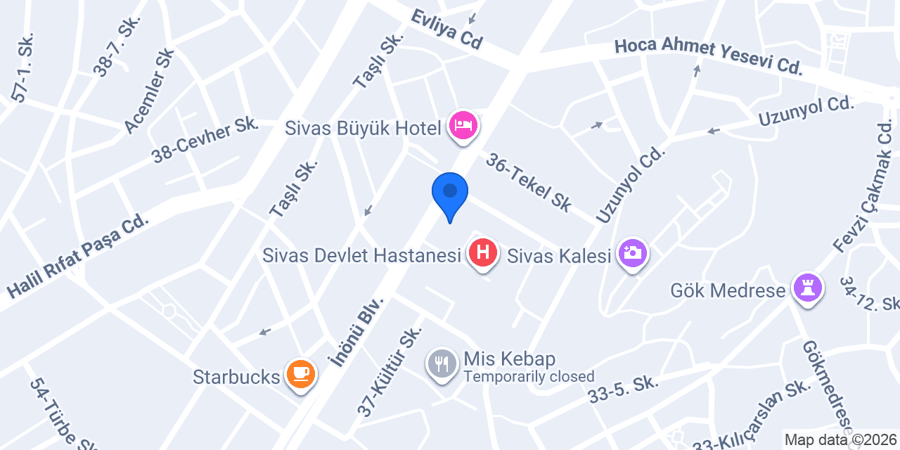 Akbank konumu