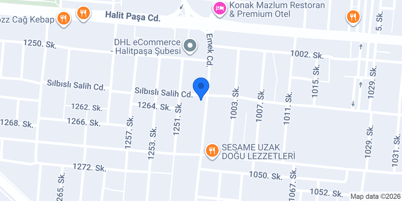 ERHAN USTA DONDURMA konumu