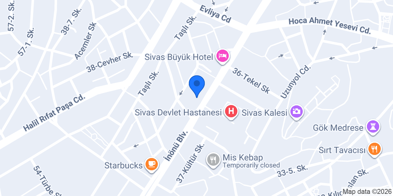 Avukat Deniz KAVUN konumu