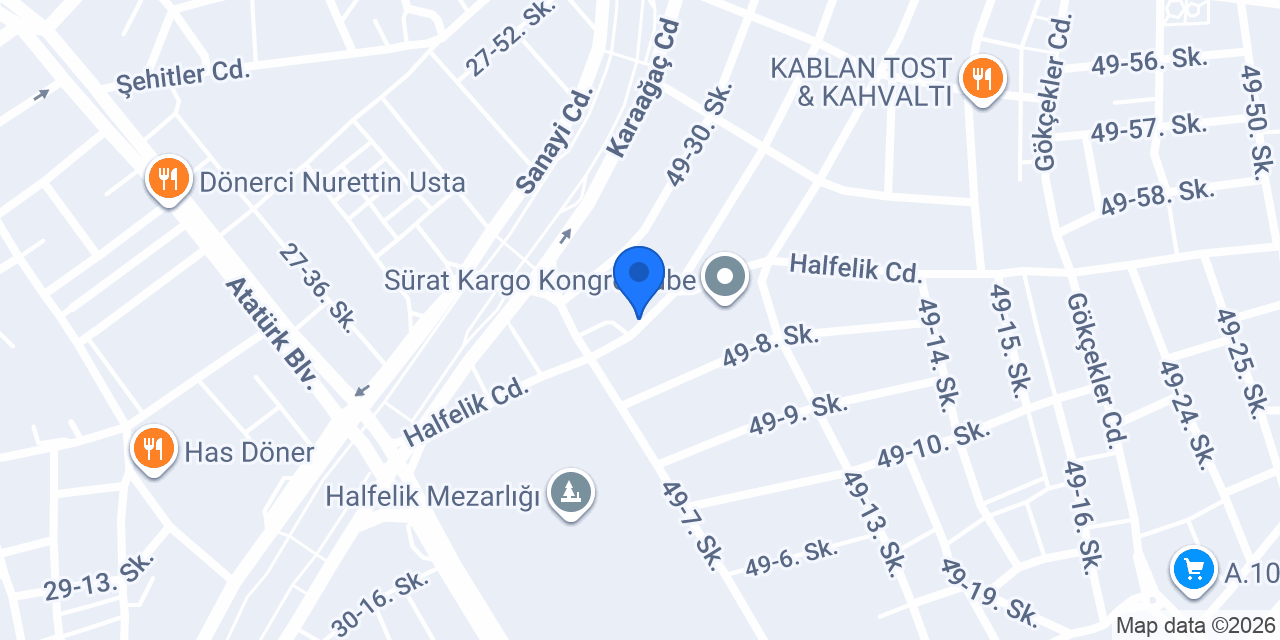 YILDIRIM OTO KURTARMA konumu