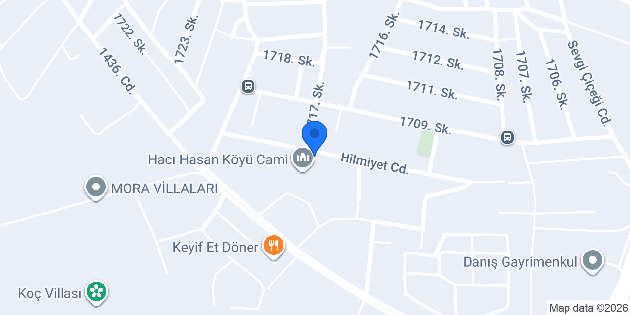 Çelik Market konumu