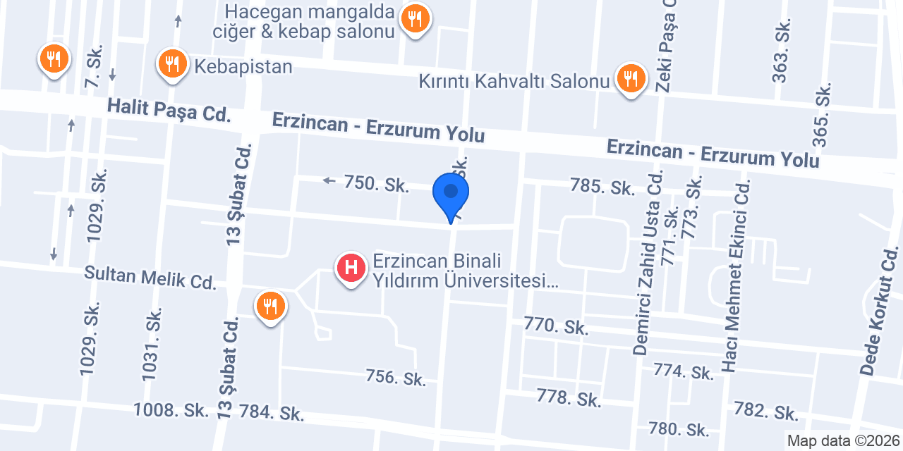Uzm. Dr. Haticetül Kübra SARI konumu