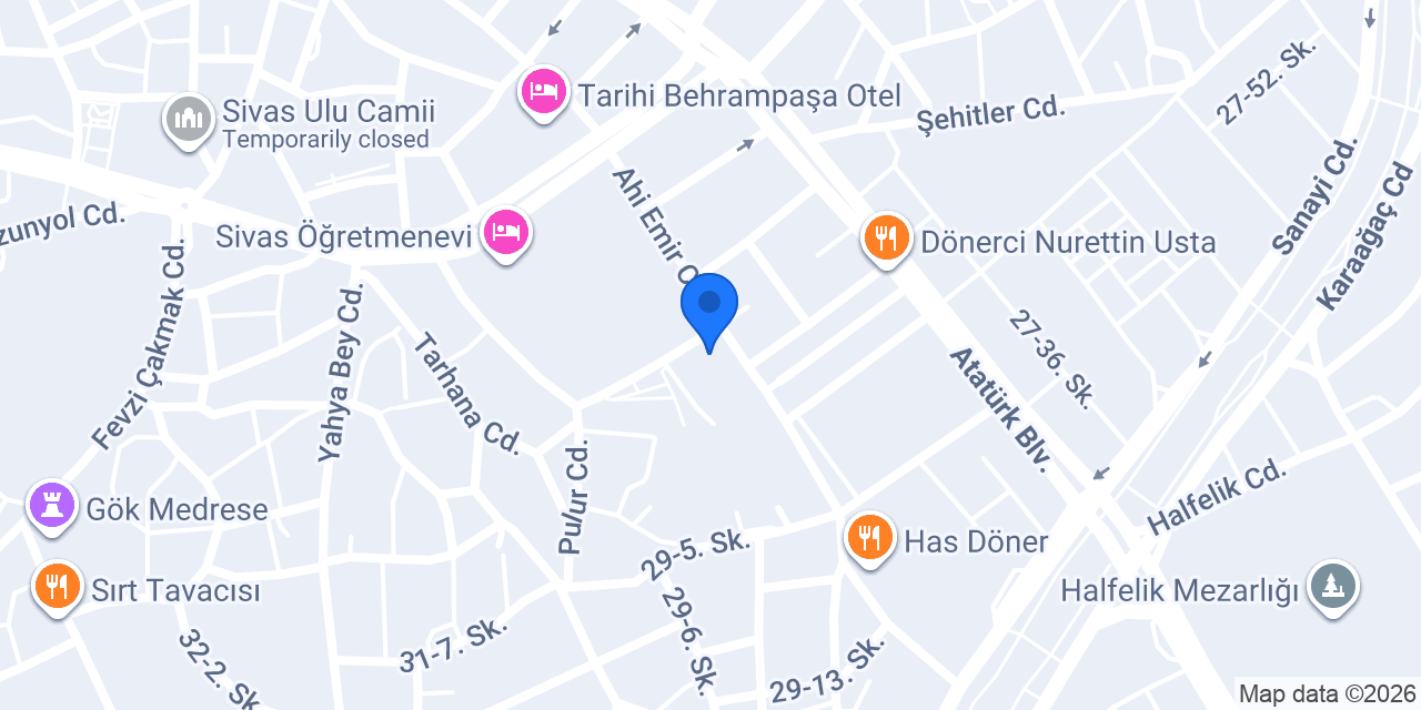 DOĞA VETERİNER KLİNİĞİ konumu