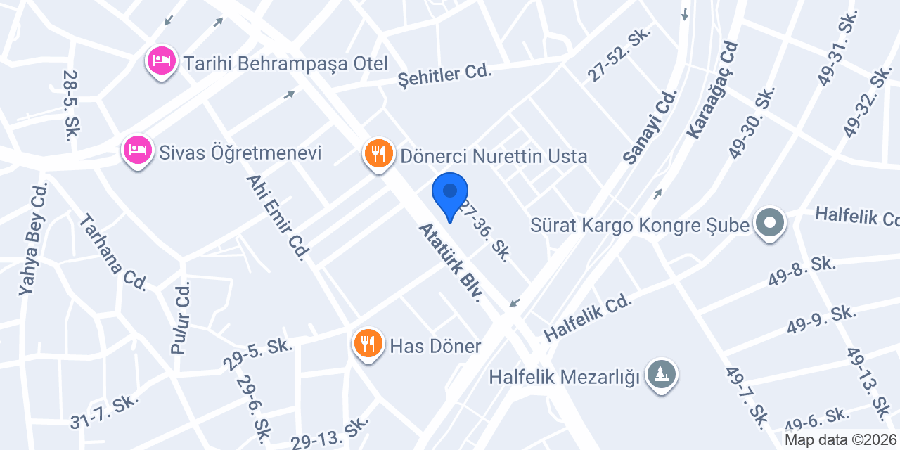 DEMİRGRUP konumu