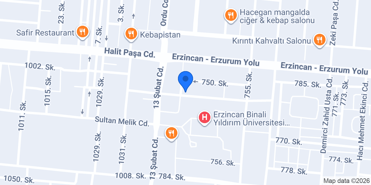 Artımed Medikal konumu