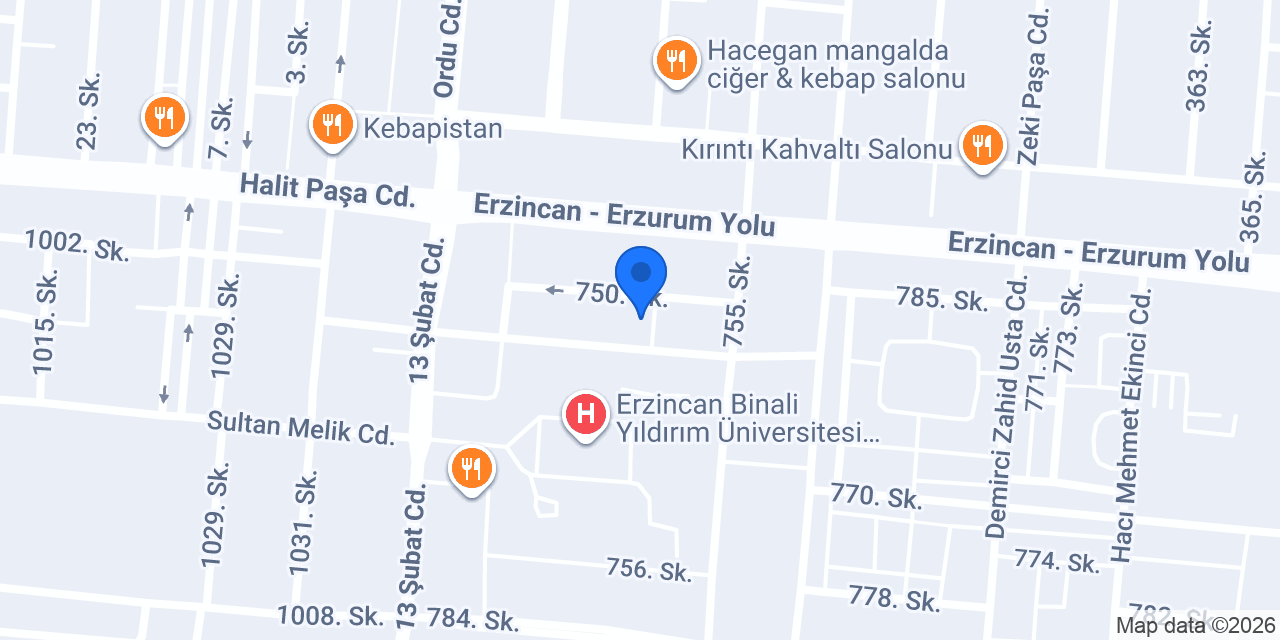 SERAMİK PARK konumu