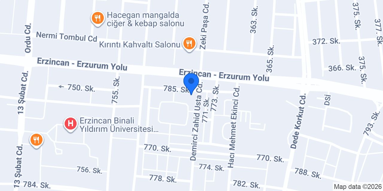 İpek Veteriner Kliniği konumu