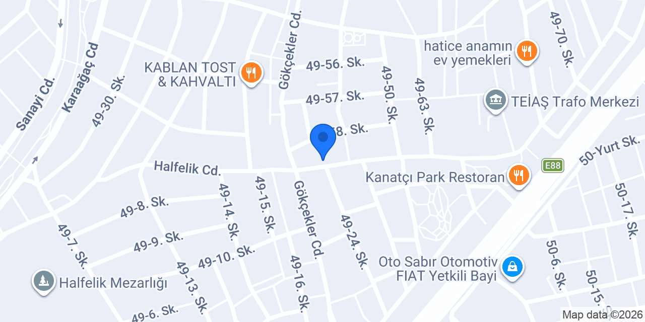 Star Pide Fırını konumu