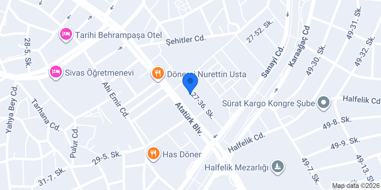 Diyetisyen Gamze Cemre Özdemir konumu
