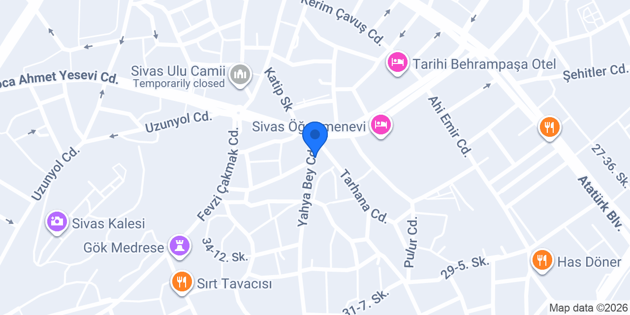 Çaşkurlu Elektrik konumu