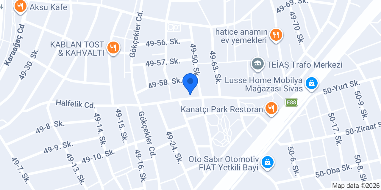 İçten Eczanesi konumu