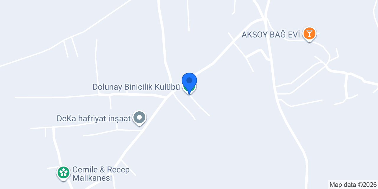 Dolunay Binicilik Kulübü konumu