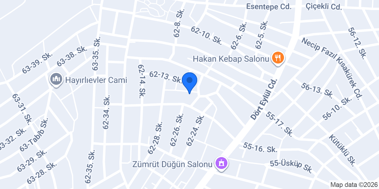 Kanuni İlkokulu konumu