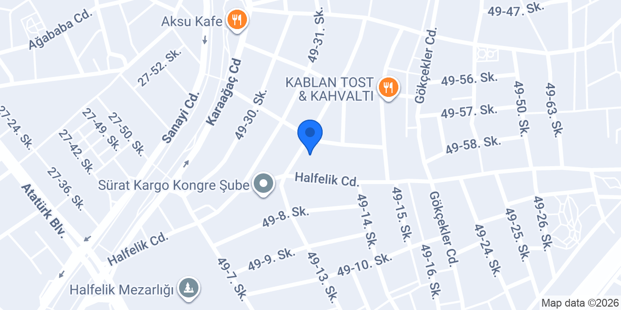 Erbaşlar Oto konumu