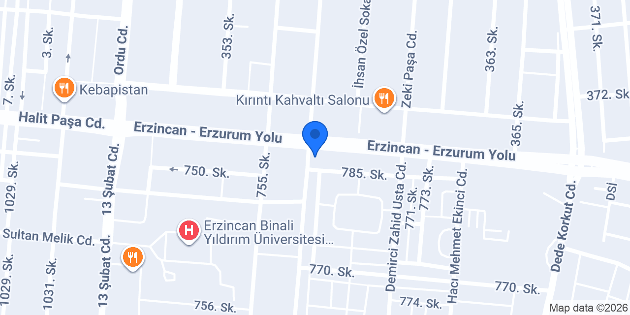 Bedir Emlak konumu