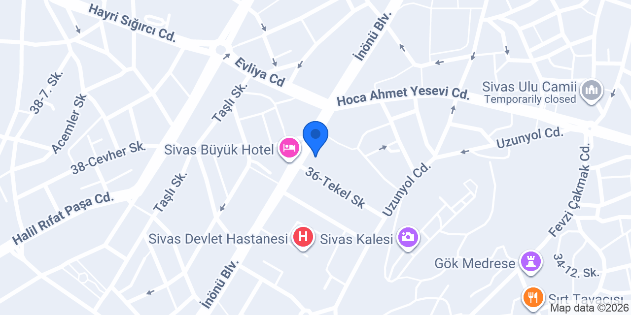 Boyuneğmez İnşaat konumu