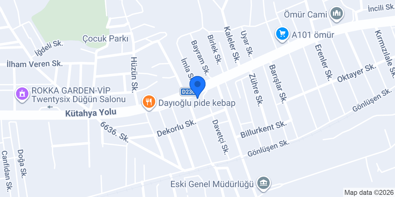 Osma Aras Gıda ve Makina konumu