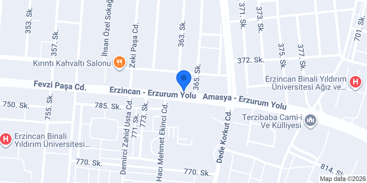 Özdiyar Kadayıf ve Künefe Salonu konumu
