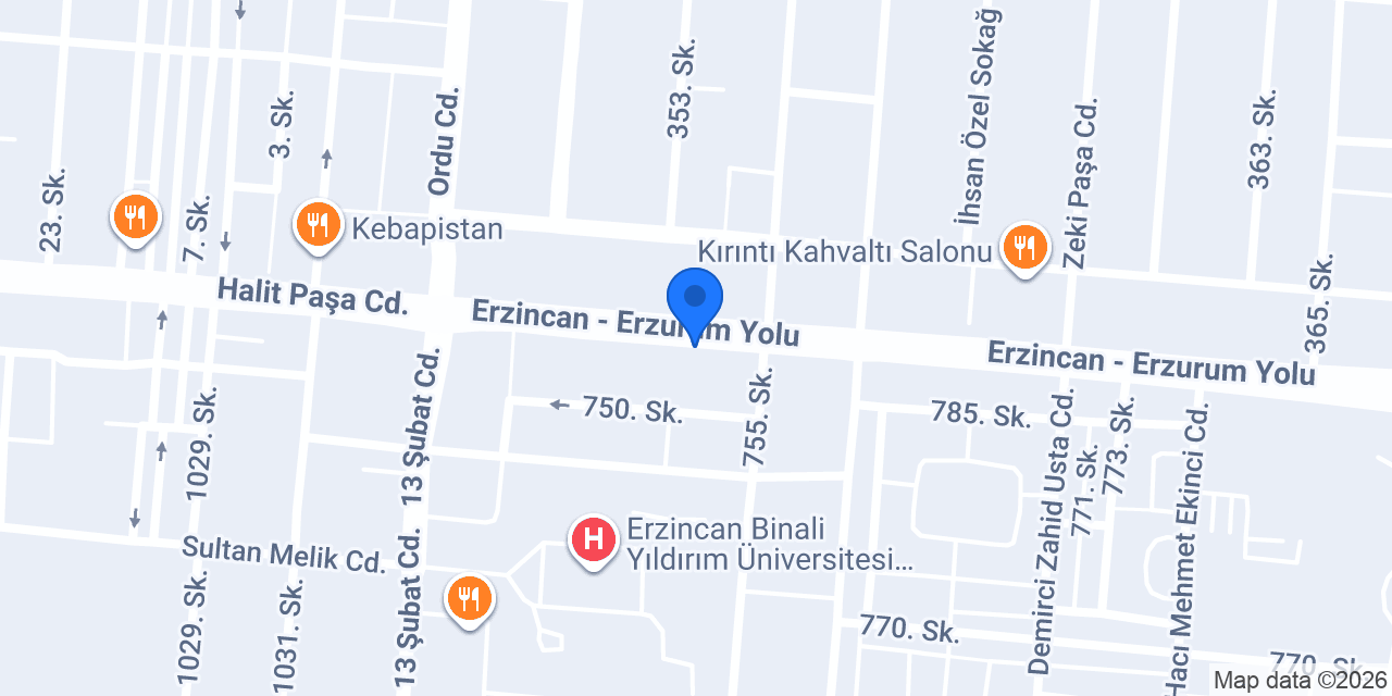 HAYAŞA CAFE RESTAURANT konumu