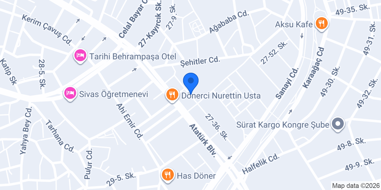 Ema Seyehat ve Turizm Acentesi konumu