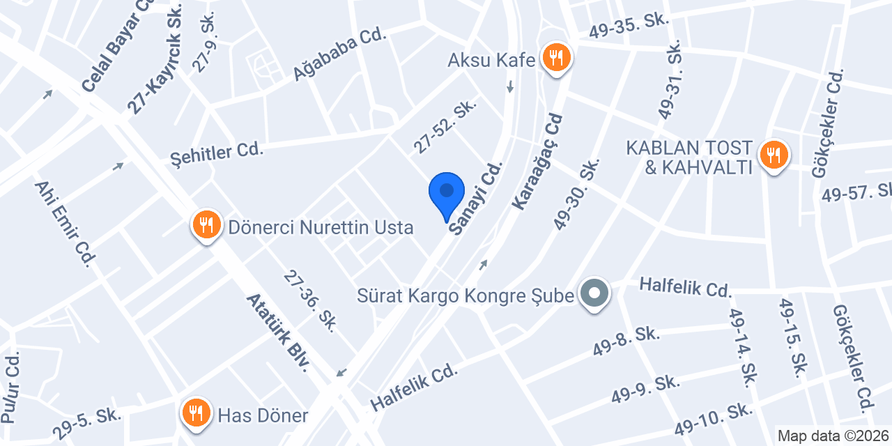 Aksu kebap konumu