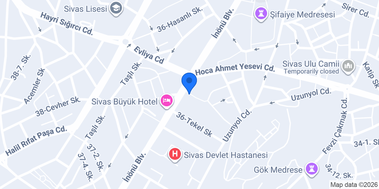 Mucize Sağlık Bantlar ALP.BEY konumu