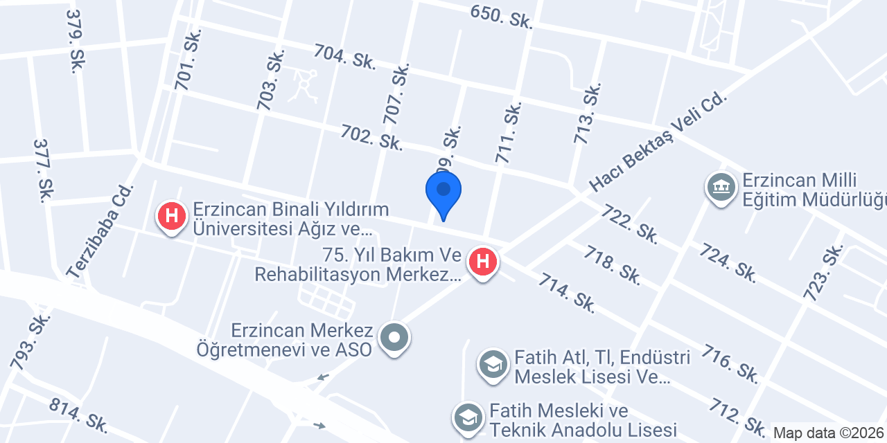 Yeni Nil Eczanesi konumu