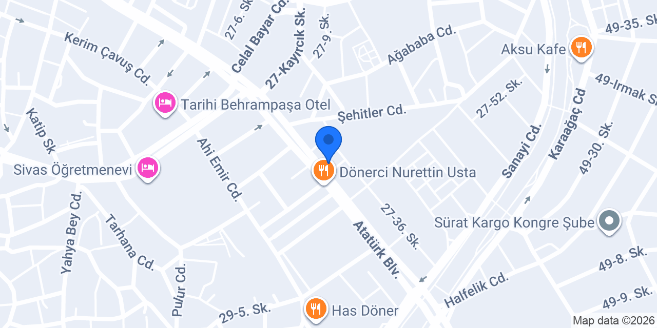 Şengül Beauty Studio konumu
