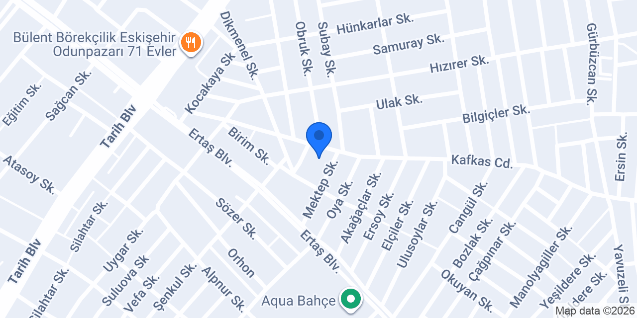 Seçil Akkurt Anaokulu konumu